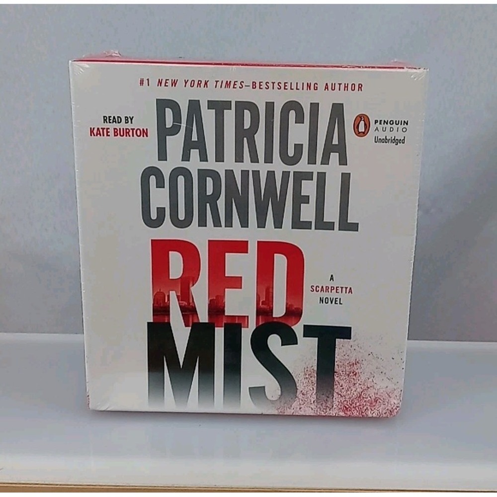 NIP RED MIST By Patricia Cornwell Audio Book Unabridged 19th Book Scarpetta‎ New